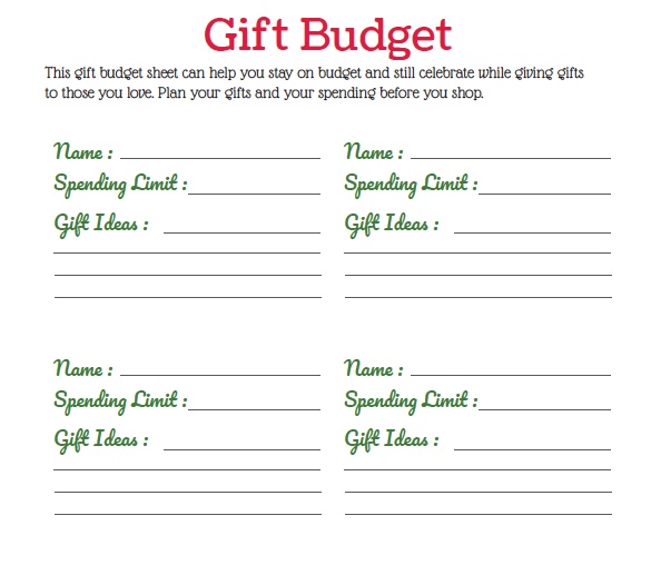 Don’t let this year festive atmosphere turn into a new year credit card nightmare, instead set a budget now for your Christmas spending. With tips for making the most of your holiday gift dollars and a printable budget sheet too.