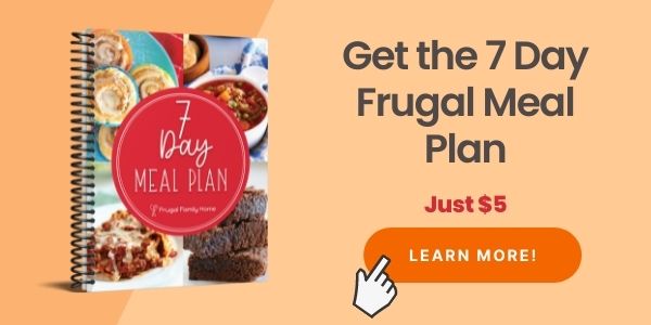 done for you frugal meal plan