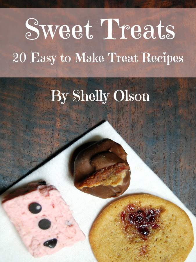 Sweet Treat recipes to give to family and friends. This ebook has 20 easy to make candy and cookie recipes that you can give as gifts at Christmas or any time of the year. Come see how you can get it for free.