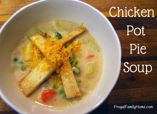 Yummy Chicken Pot Pie soup