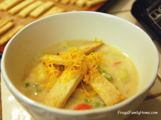 Pot Pie Soup with Chicken