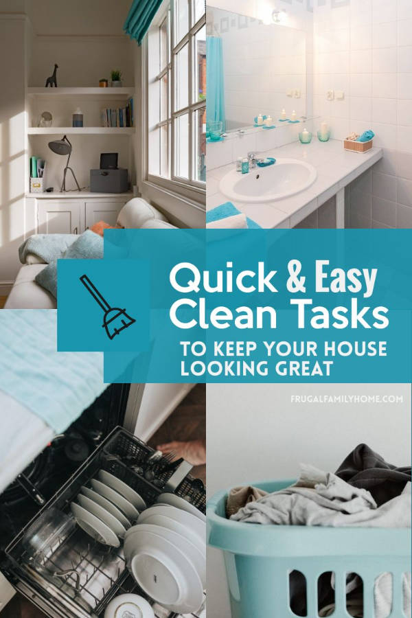 Cleaning task for every area of the house