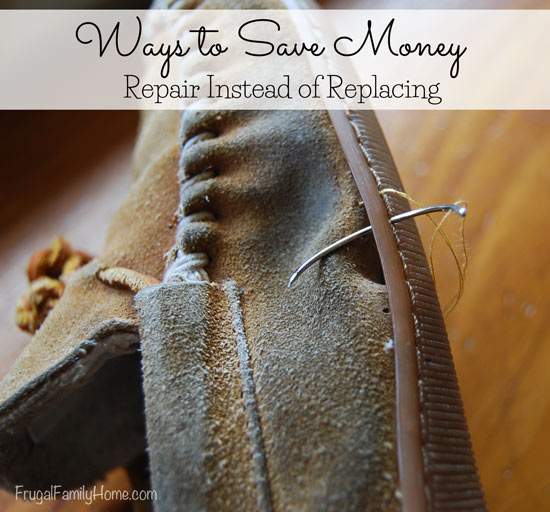 Ways to Save Money, Repair Instead of Purchasing