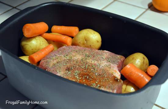 Dinner in crockpot