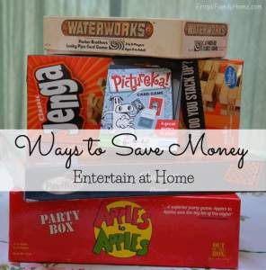 Entertain at Home to Save