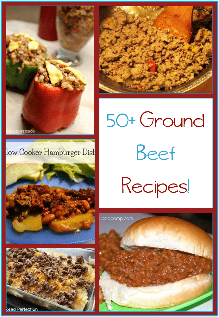 Find 50+ yummy ground beef recipes for when you are going to be freezer cooking. 