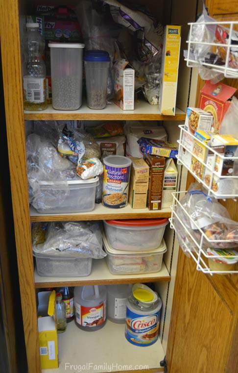 The pantry before I cleaned it. 