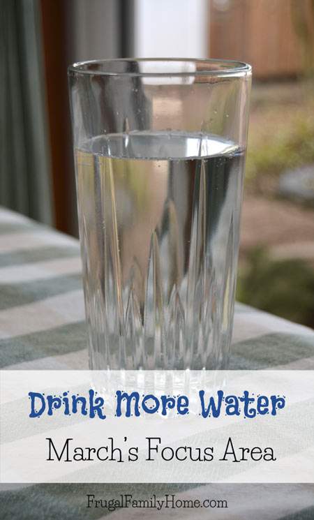 Drink More Water for the Month of March