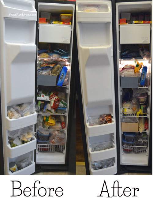 4 Weeks to a More Organized Home, Bedroom and Freezer Purge