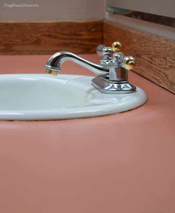 We really need to do something with our bathroom countertop. #SpringIntoSavings