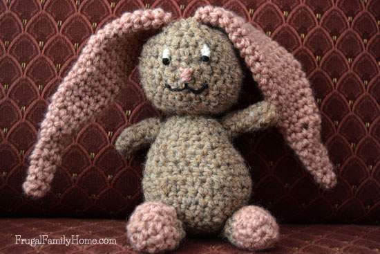 Cute Crochet Bunny, Easy Gift Idea