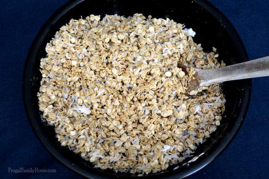 Frugal Granola Recipe