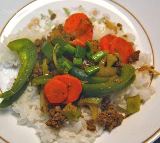 An easy recipe for Mongolian Ground Beef. 