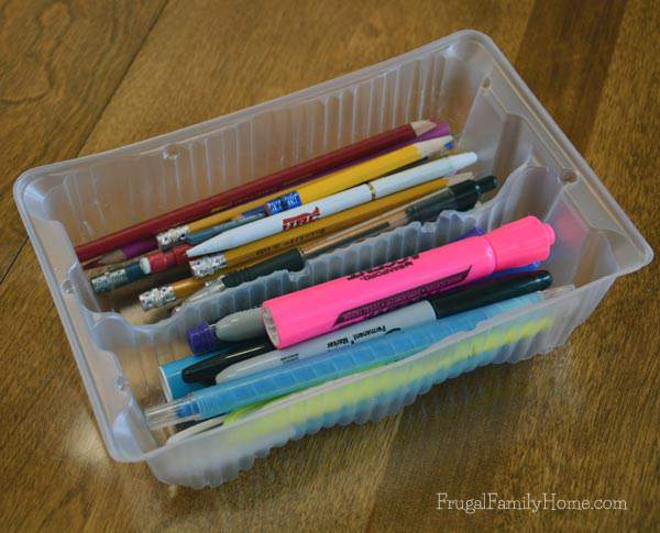 How to organized on the cheap