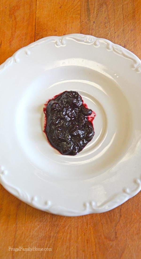 Easy blueberry jam recipe, Frugal Family Home