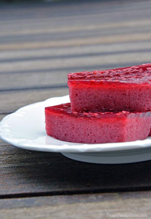 Yummy and Quick to Make Fluffy Jello Squares, Frugal Family Home