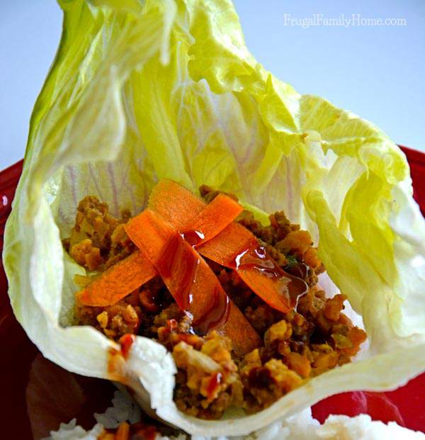 Ground Beef Lettuce Wraps