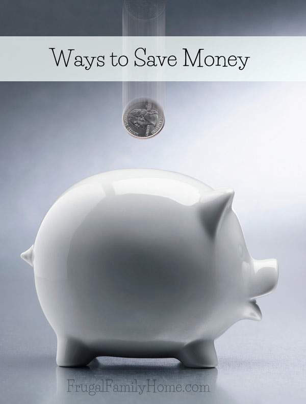 Ways to Save Money Series