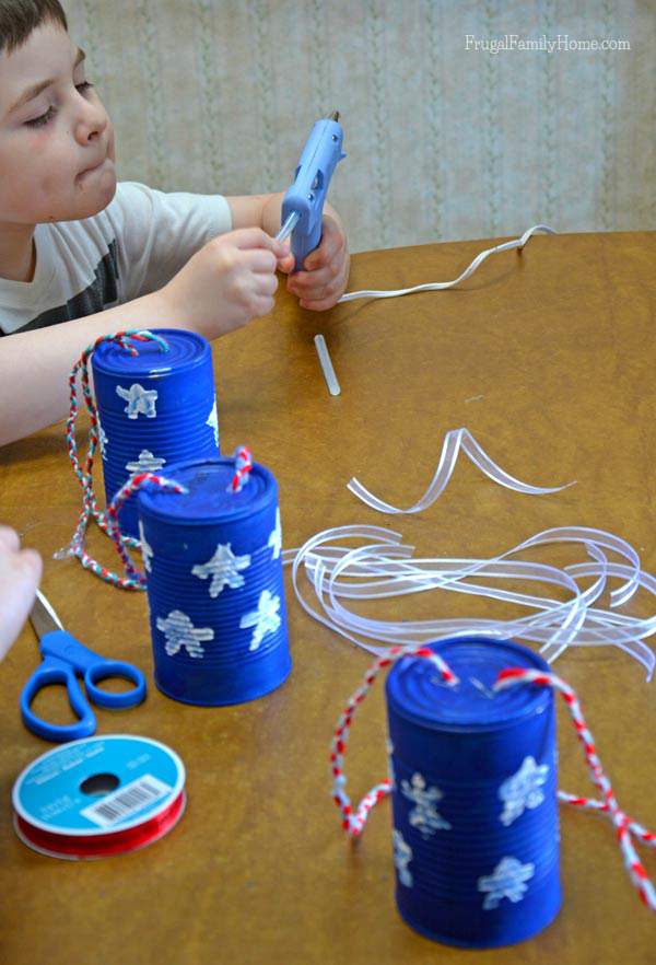 Easy to make kids craft for the 4th of July, Frugal Family Home