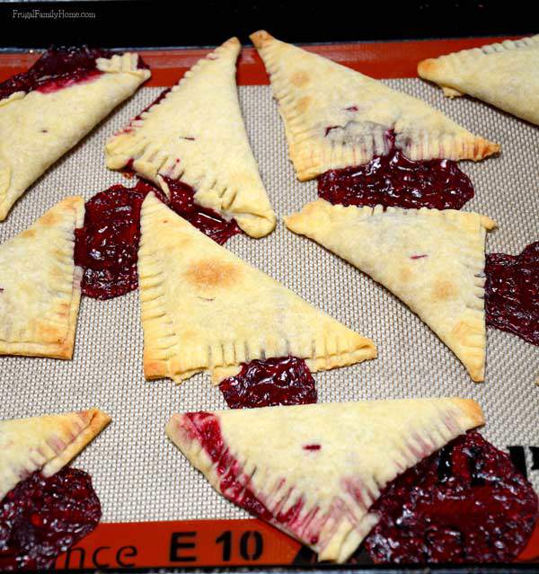 Easy to Make Raspberry Hand Pies | Frugal Family Home 