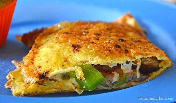 Yummy quick and easy breakfast or dinner, Omelets | Frugal Family Home