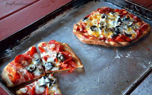 How to Grill Pizza | Frugal Family Home