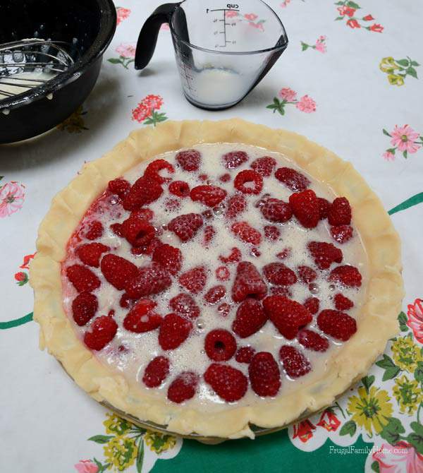 Raspberry Cream Pie - Together as Family