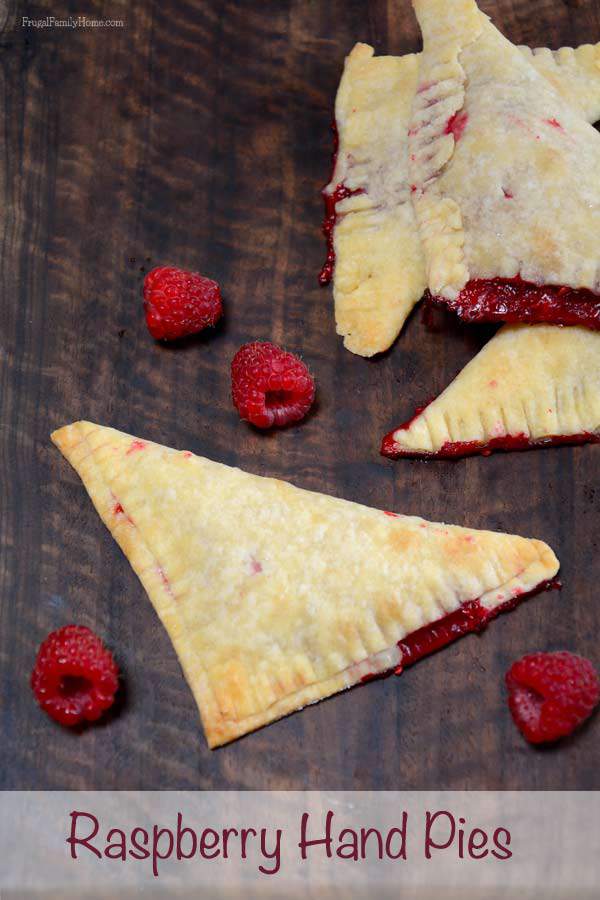 Delicious Raspberry Hand Pies | Frugal Family Home 