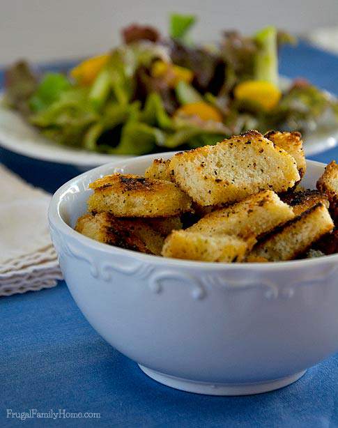 Easy Homemade Croutons