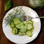 Yummy refrigerator dill pickles | Frugal Family Home