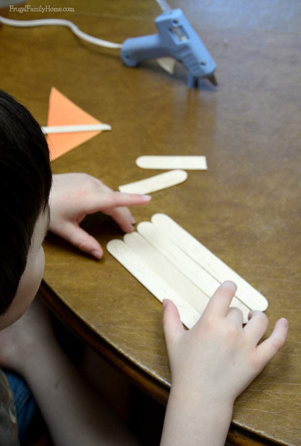 Popsicle Stick Raft Craft | Frugal Family Home