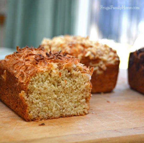 Coconut Banana Bread | Frugal Family Home