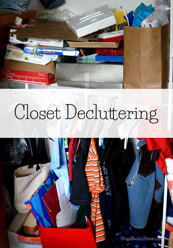 #12MonthstoaHealthierYou September Focus Area, Decluttering | Frugal Family Home