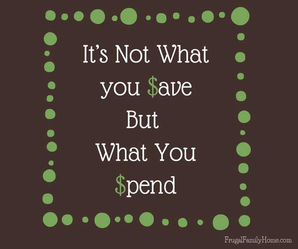 Saving Money is great but if you go over budget to get the deals that won't help your family at all. Two tips to help you stay focused | Frugal Family Home