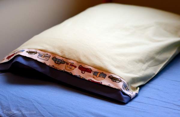 Make Your Own Custom Pillowcase Frugal Family Home