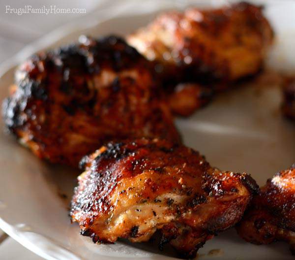 Freezer Cooking, Garlic and Herb Chicken Thighs