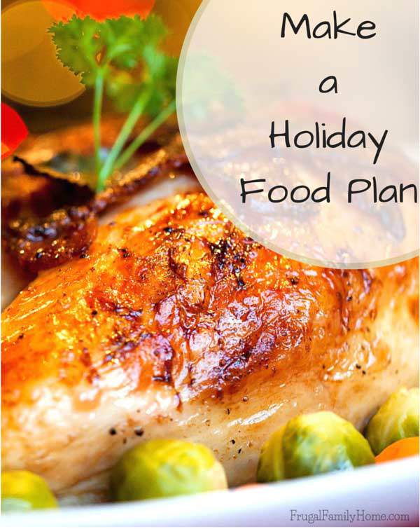 Make a Holiday Food Plan