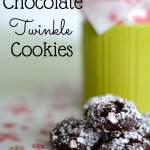 Chocolate Mint Twinkle cookies | Frugal Family Home