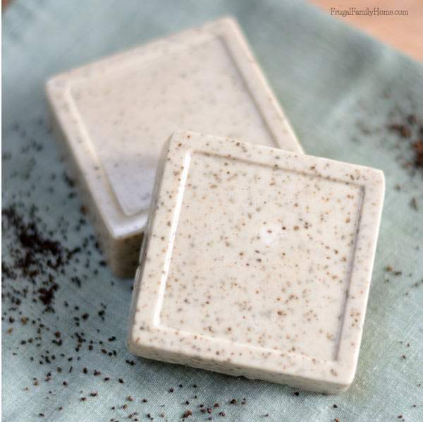 This homemade soap recipe is easy to make and would make a great gift for a person who loves coffee.