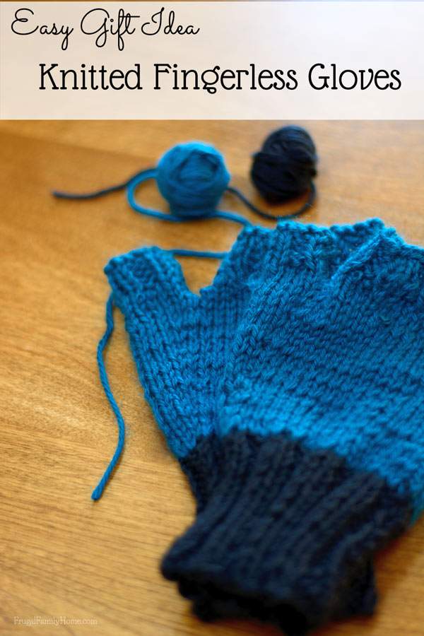 Quick and easy to make fingerless gloves. Make them in just one evening.