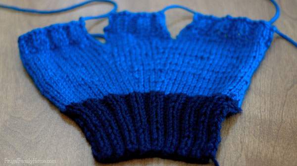 Easy Knit Pattern, Fingerless Gloves Frugal Family Home