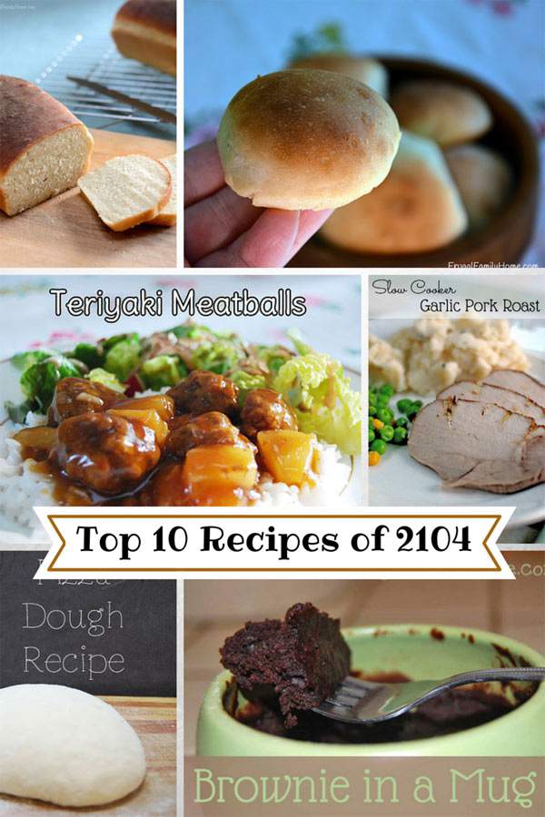 The top 10 recipes of 2014
