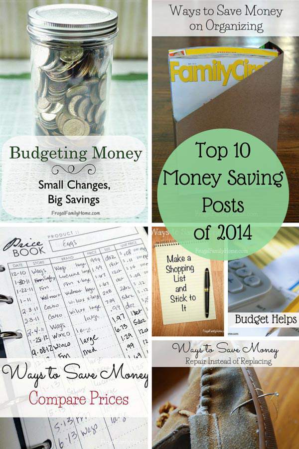 The 10 Most Popular Money Saving Posts of 2014