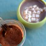 Easy to make 5 ingredient hot cocoa mix. I've included dairy free options too.