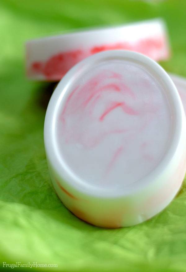 Easy to make peppermint  soap. 