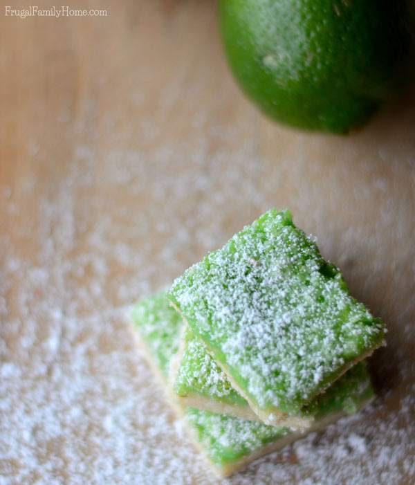 Lime cooler bars are a great treat to make for St. Patrick's Day. 