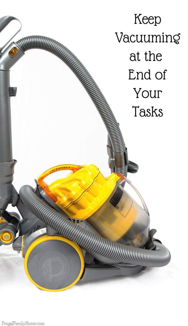 When spring cleaning the living room you'll wan to start at the top of the room and work your way down. Save vacuuming for the last step.