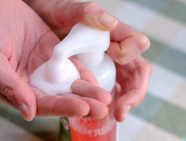 DIY Foaming Hand Soap | Frugal Family Home