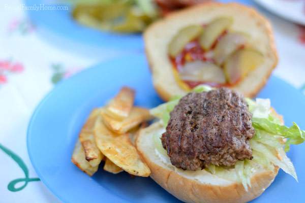 Making hamburger at home not only saves money but they taste so much better too.