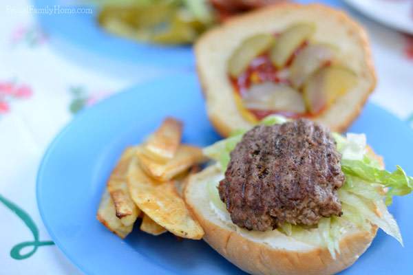 Making hamburger at home not only saves money but they taste so much better too. 